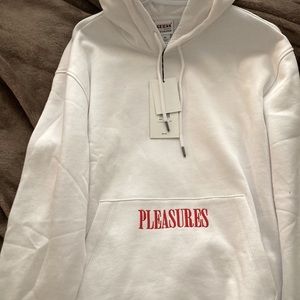 Pleasures and Guess Drew Barrymore hoodie